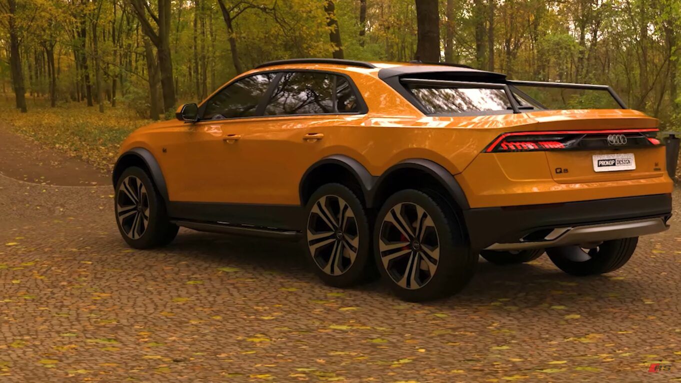 Audi q8 рестайлинг 2023