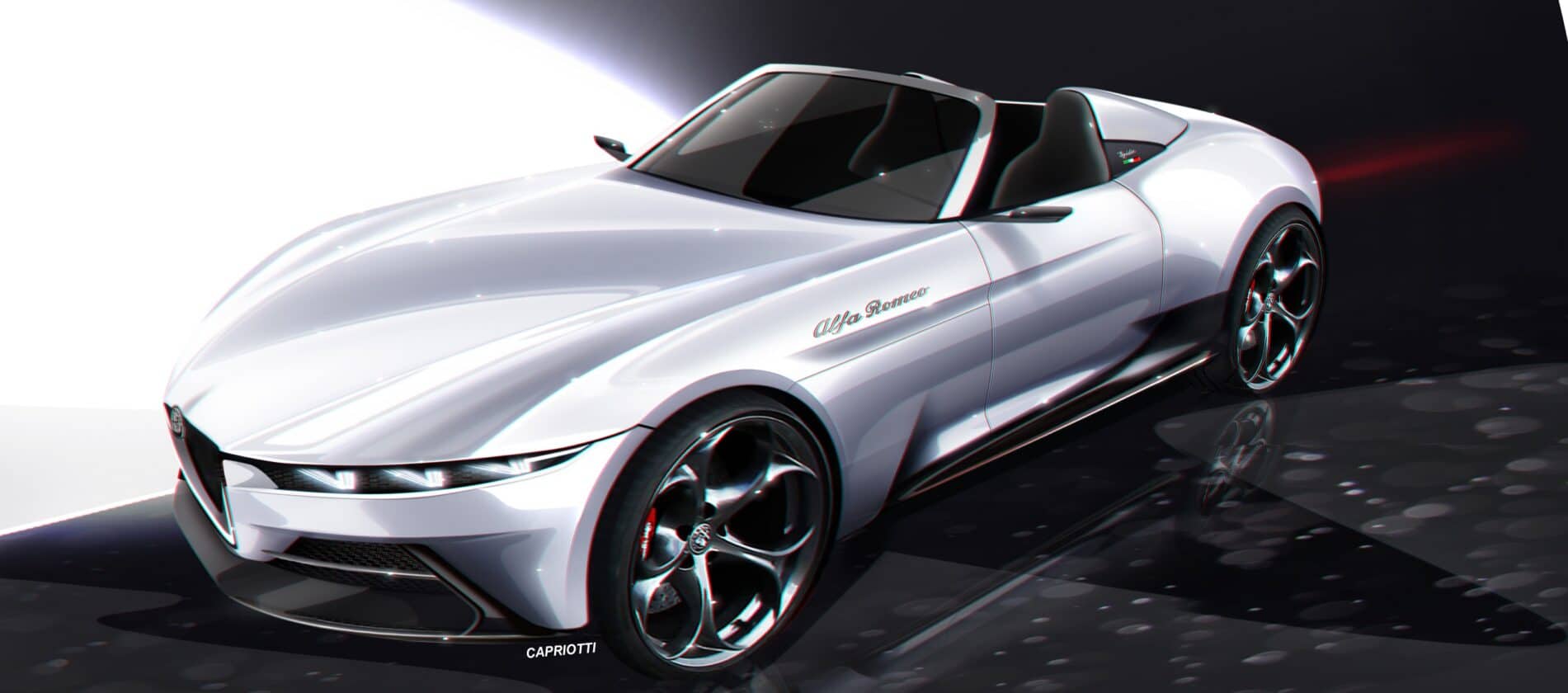 Nuova Alfa Romeo Spider 2025, torna la scoperta sportiva? Ecco un render