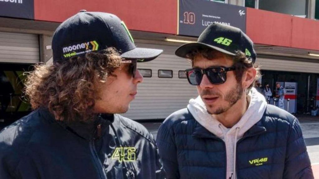 Marco Bezzecchi e Valentino Rossi (VR46)