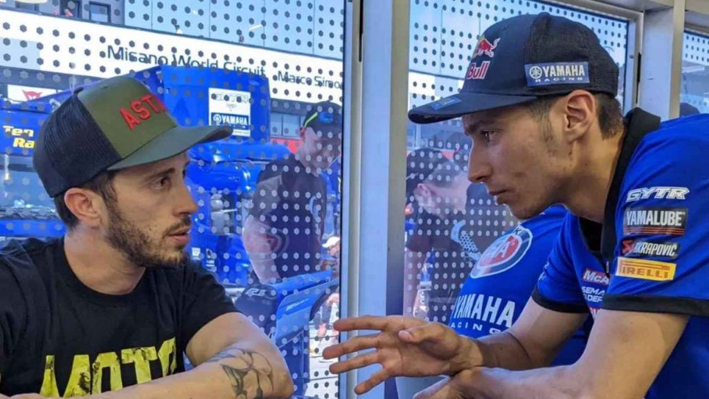 Andrea Dovizioso e Toprak Razgatlioglu (Pata Yamaha)