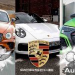 Audi, porsche e Bentley