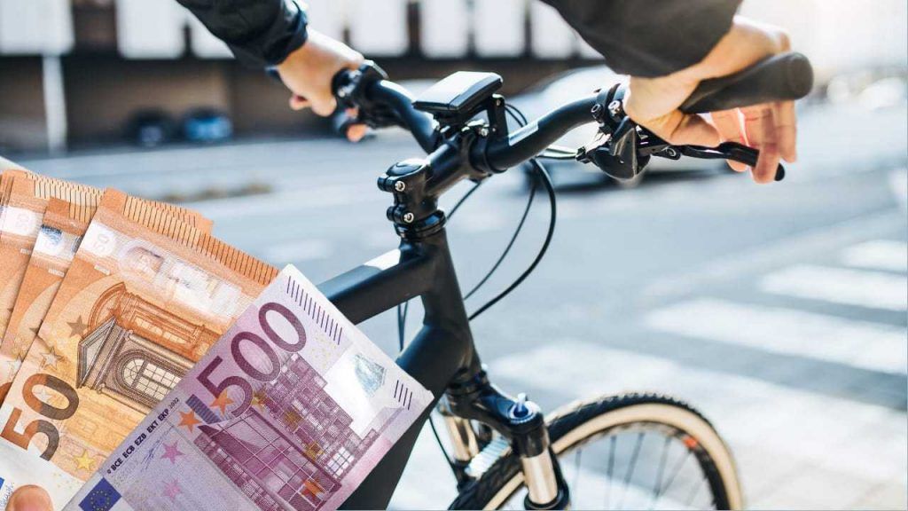 Bicicletta errore euro