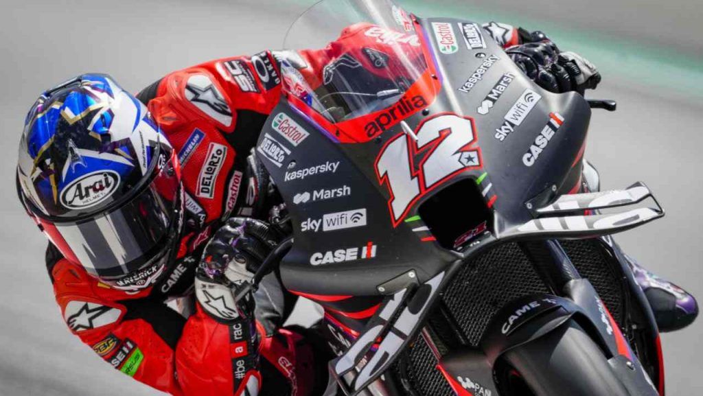 L'Aprilia RS-GP di Maverick Vinales (Ansa)