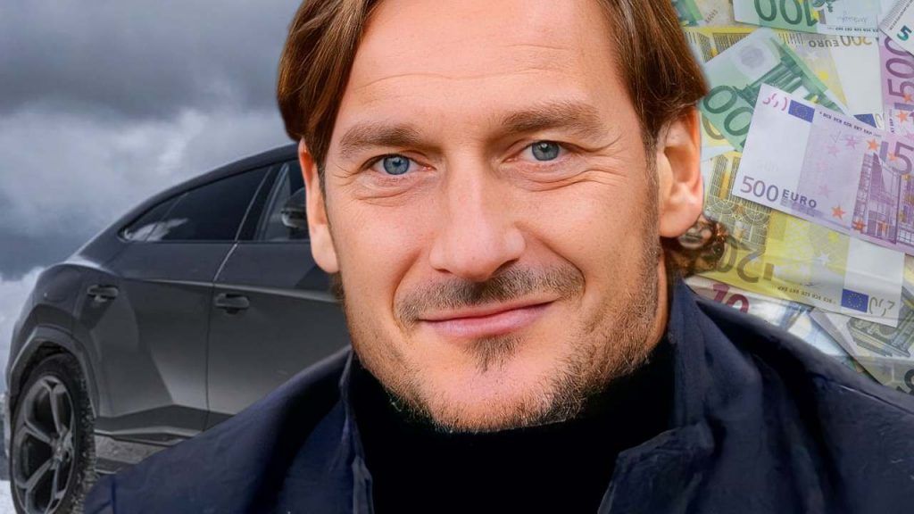 Auto di Francesco Totti