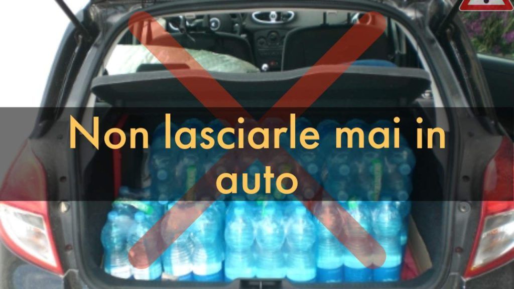 acqua in auto