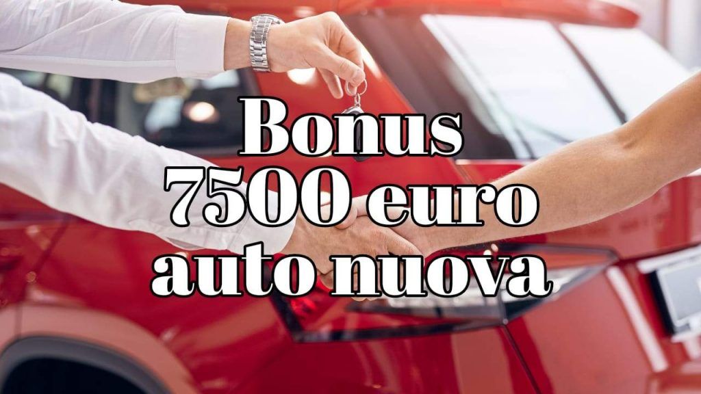 Bonus auto nuova