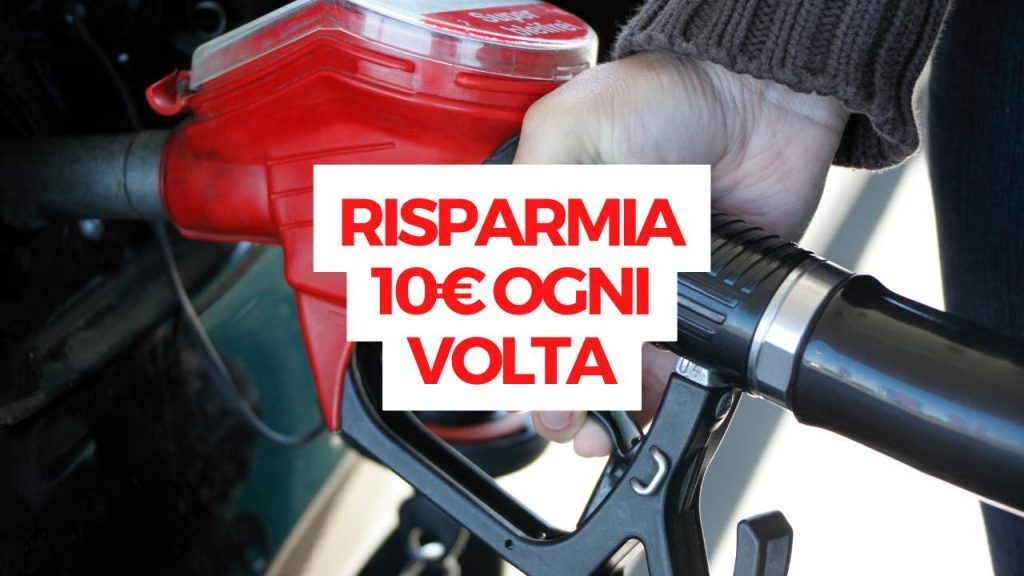 risparmia 10 euro benzina