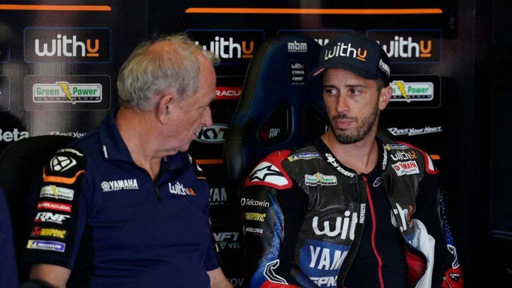 Ramon Forcada e Andrea Dovizioso (Ansa)