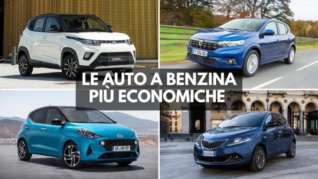 auto a benzina economiche