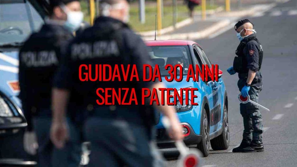 guido da 30 anni senza patente