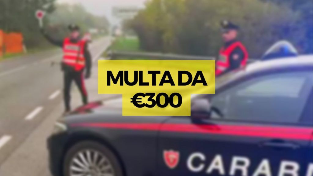 multa da €300