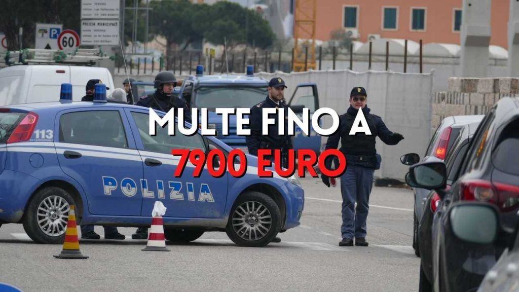 multe per manovra