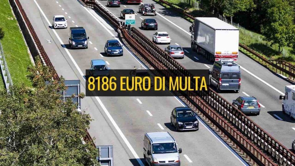 non fare mai questa manovra in autostrada