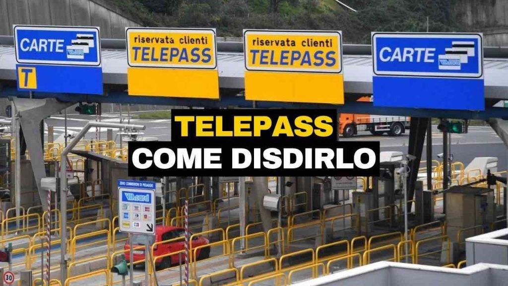 telepass come disdirlo senza penali