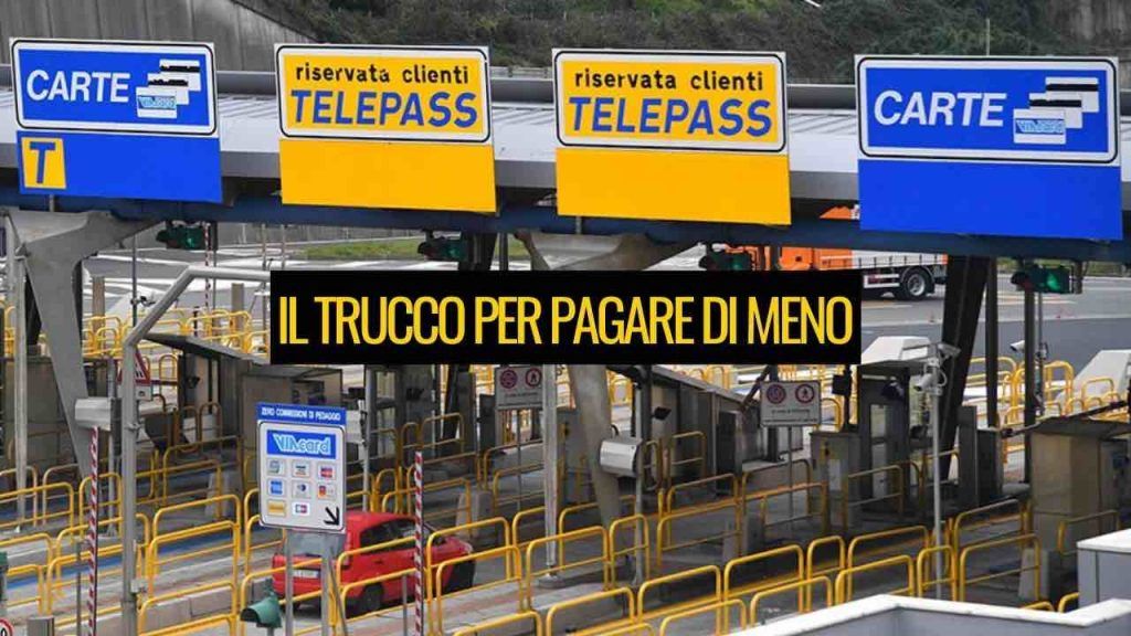 telepass il trucco per pagare di meno