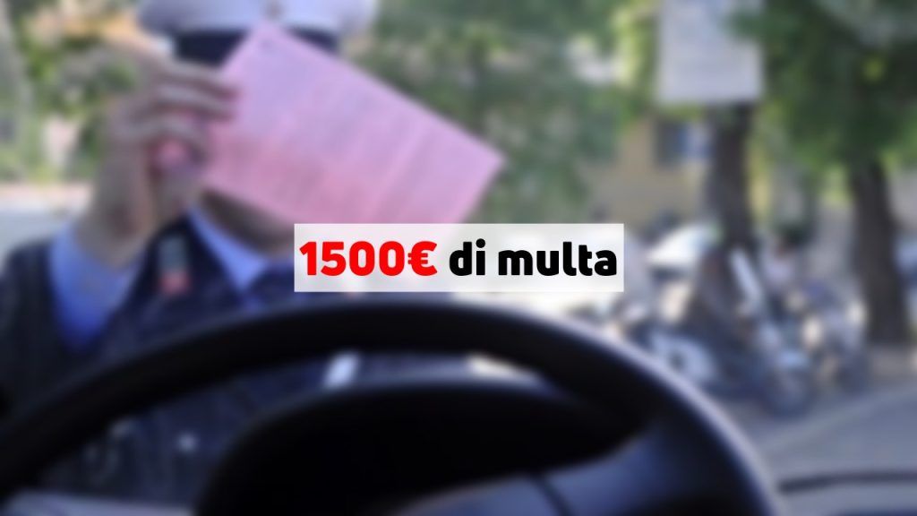 1500€ da pagare subito