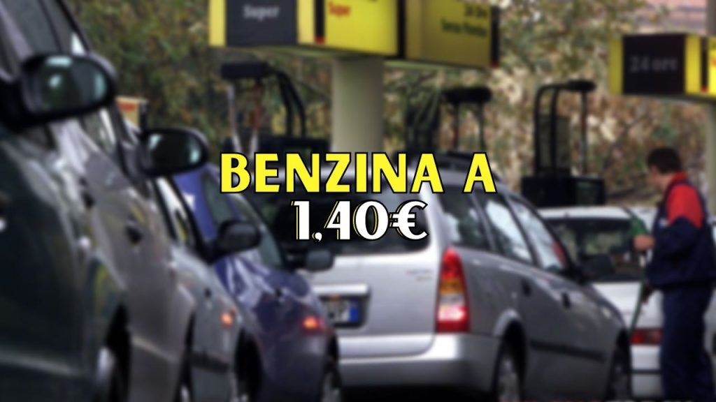 Benzina a 1,40€