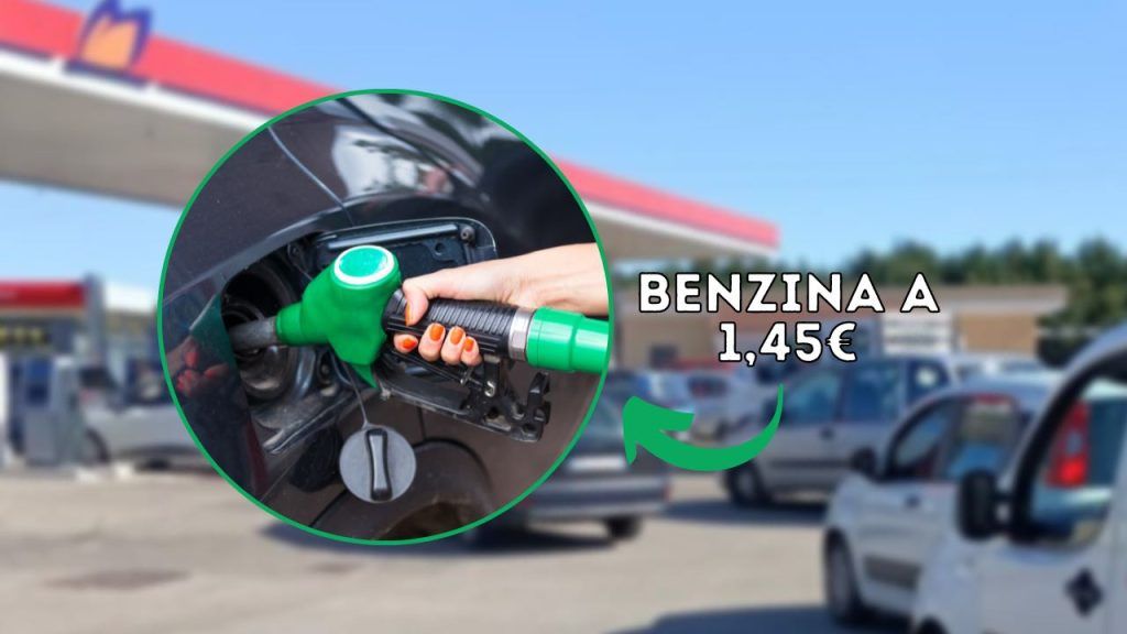 Benzina a 1,45€