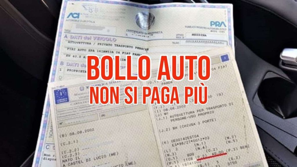 Bollo auto