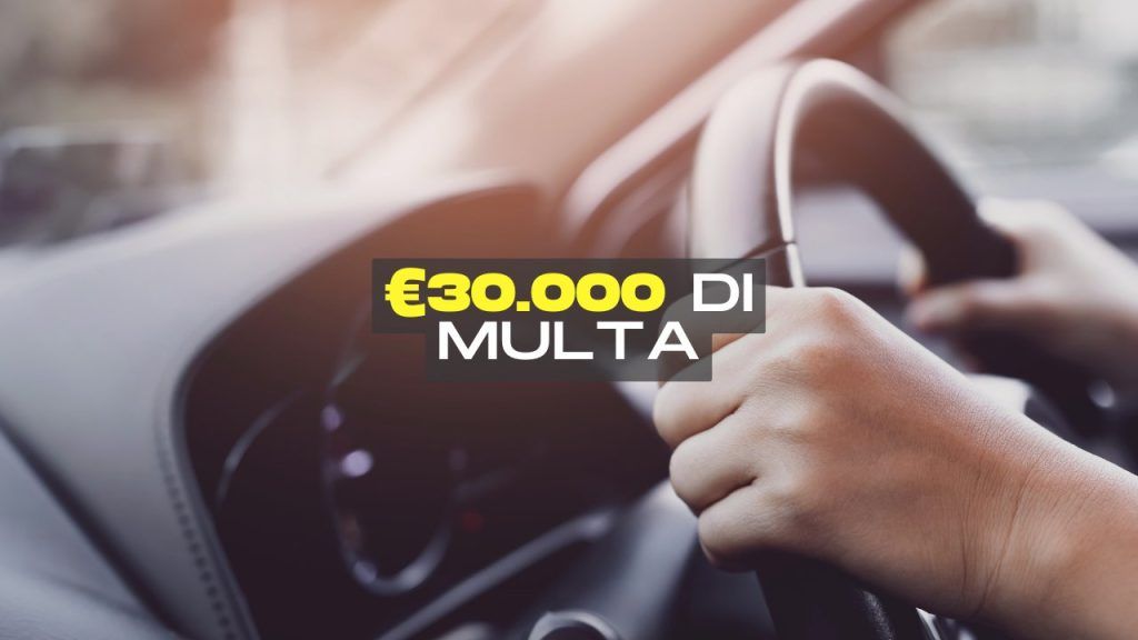 €30.000 di multa se fai questo errore