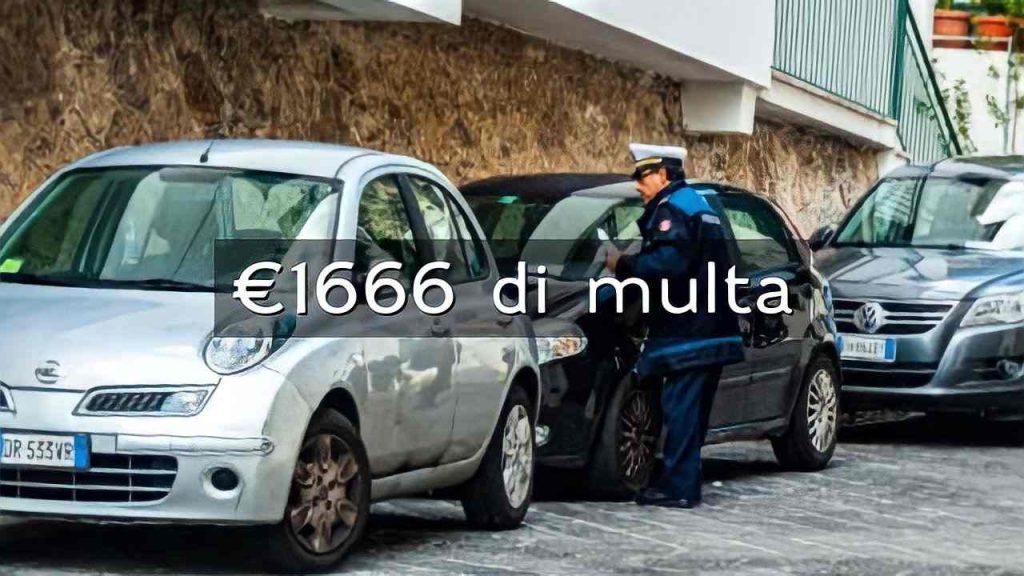 Mai parcheggiare così