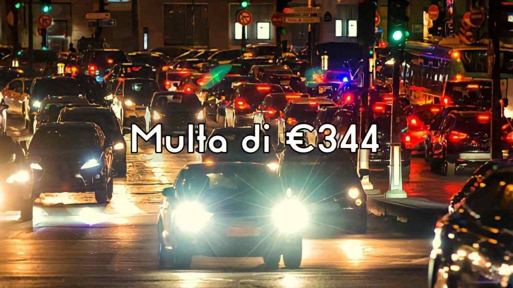 Vietato guidare di notte