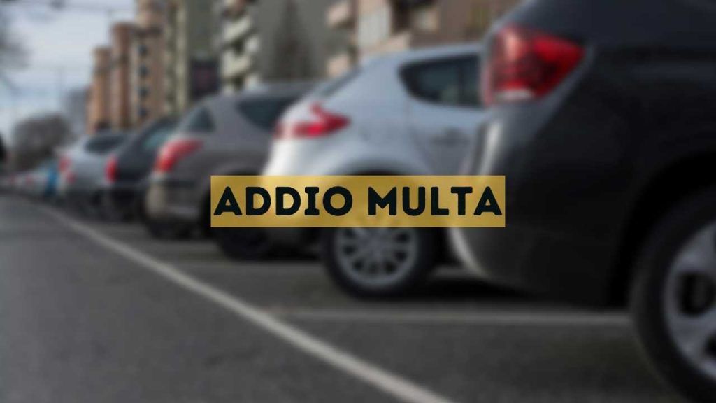 Divieto di sosta addio multa