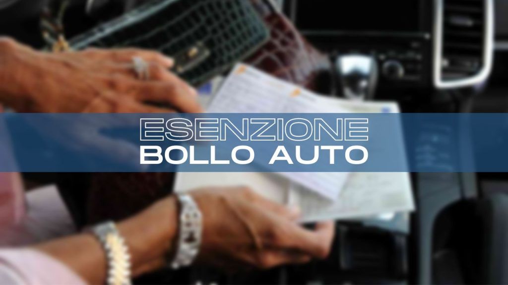 Esenzione bollo auto