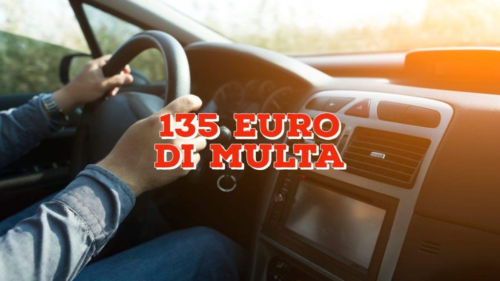 Multa se non lo hai in auto