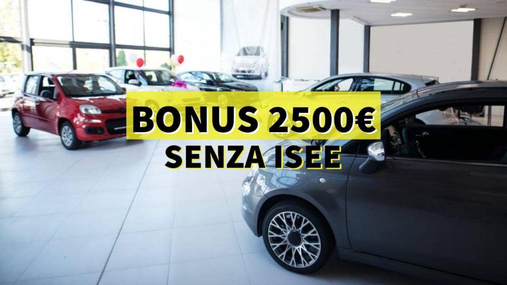 Bonus senza ISEE