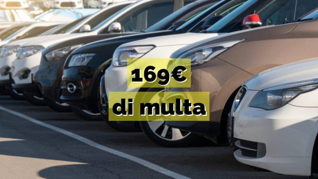 Multa parcheggio auto