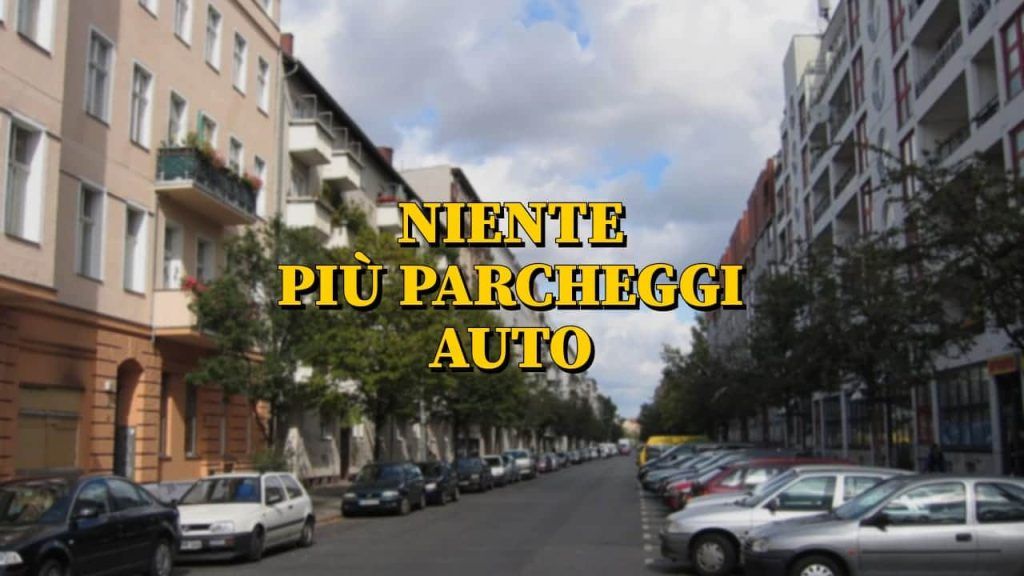 Niente più parcheggi auto