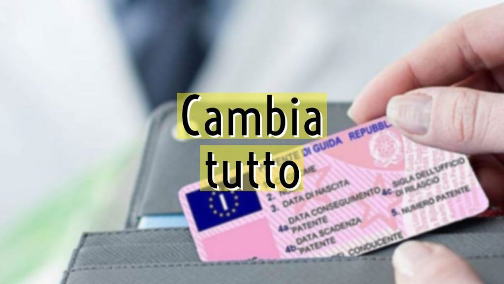 Patente di guida cambia tutto