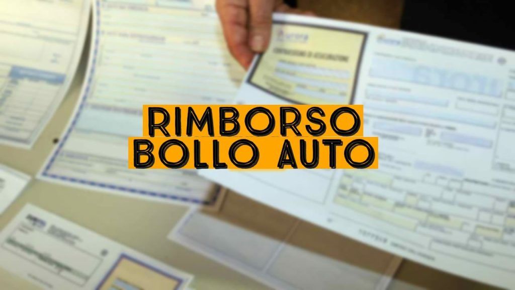 Rimborso bollo auto