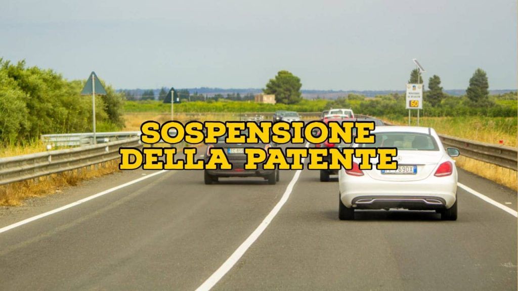 Sospensione della patente