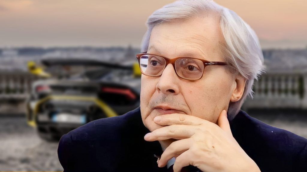 Vittorio Sgarbi Lamborghini