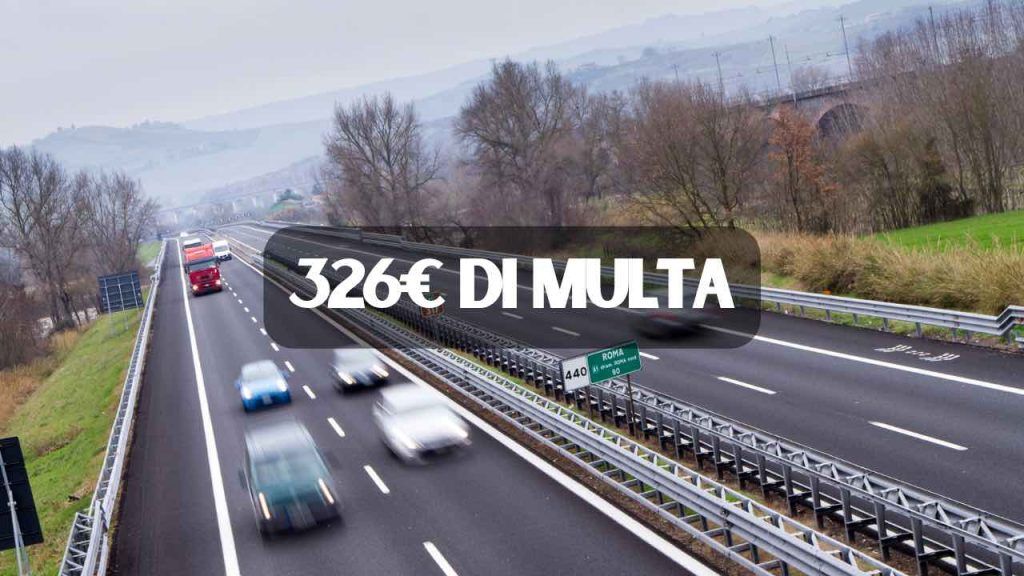 sorpasso in autostrada